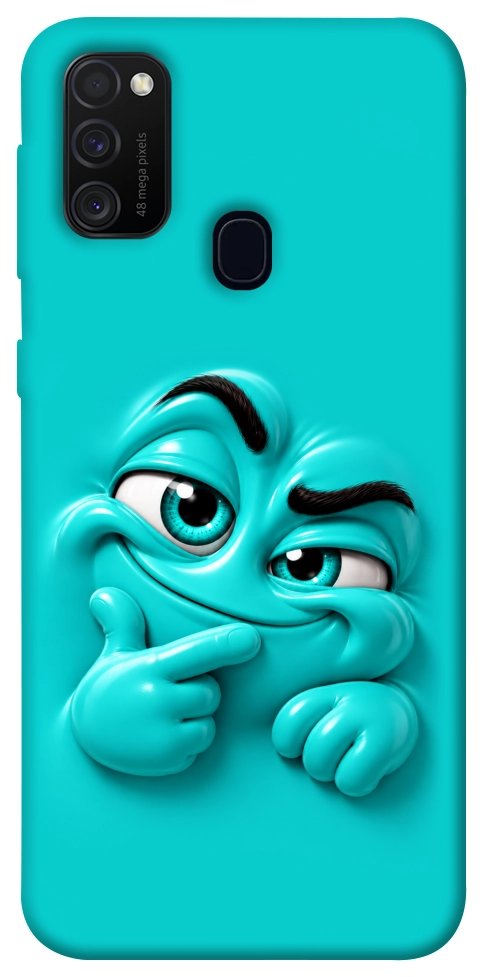 Чохол Бірюзовий-скептик для Galaxy M30s