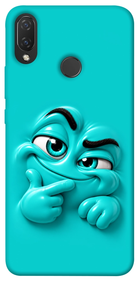 Чохол Бірюзовий-скептик для Huawei Nova 3i