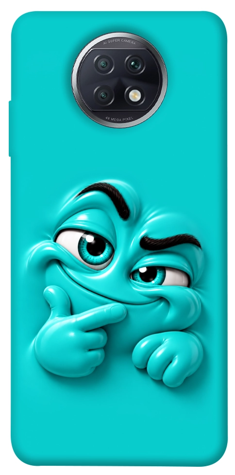 Чехол Бірюзовий-скептик для Xiaomi Redmi Note 9T