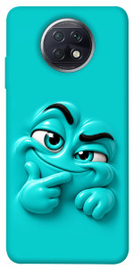 Чохол Бірюзовий-скептик для Xiaomi Redmi Note 9 5G