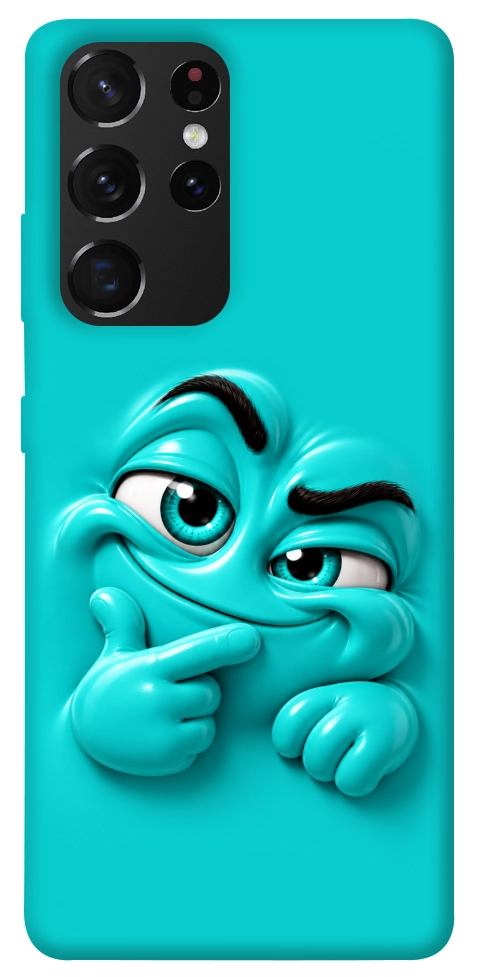 Чохол Бірюзовий-скептик для Galaxy S21 Ultra