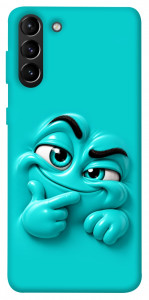 Чехол Бірюзовий-скептик для Galaxy S21+