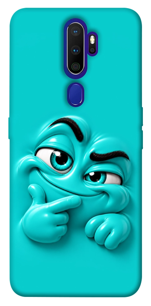 Чохол Бірюзовий-скептик для Oppo A9 (2020)