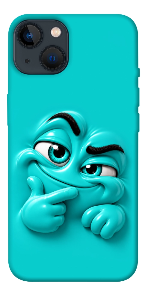 Чехол Бірюзовий-скептик для iPhone 13