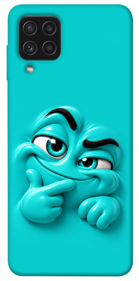 Чехол Бірюзовий-скептик для Galaxy A22 4G