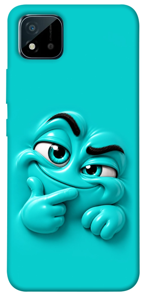 Чохол Бірюзовий-скептик для Realme C11 (2021)