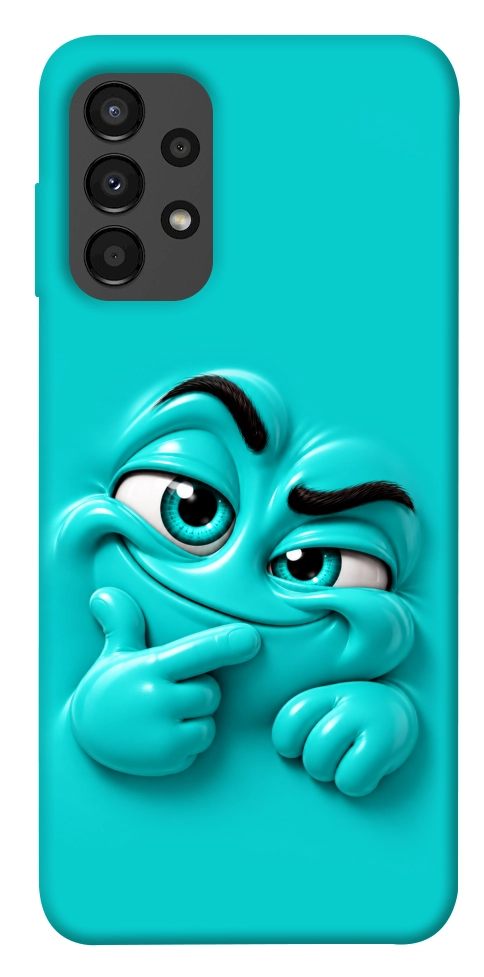 Чехол Бірюзовий-скептик для Galaxy A13 4G