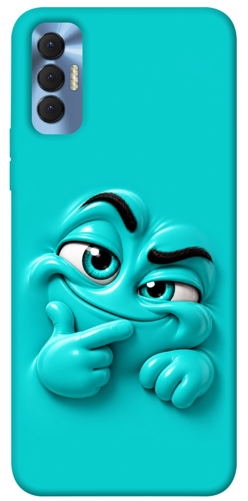 Чохол Бірюзовий-скептик для TECNO Spark 8P