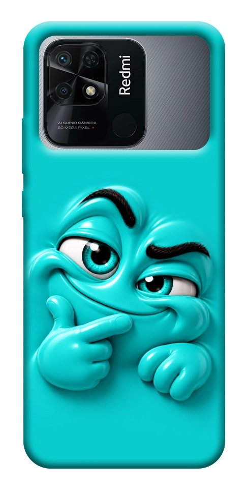 Чехол Бірюзовий-скептик для Xiaomi Redmi 10C