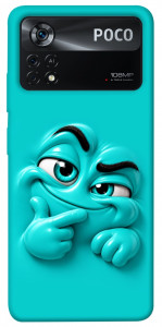 Чохол Бірюзовий-скептик для Xiaomi Poco X4 Pro
