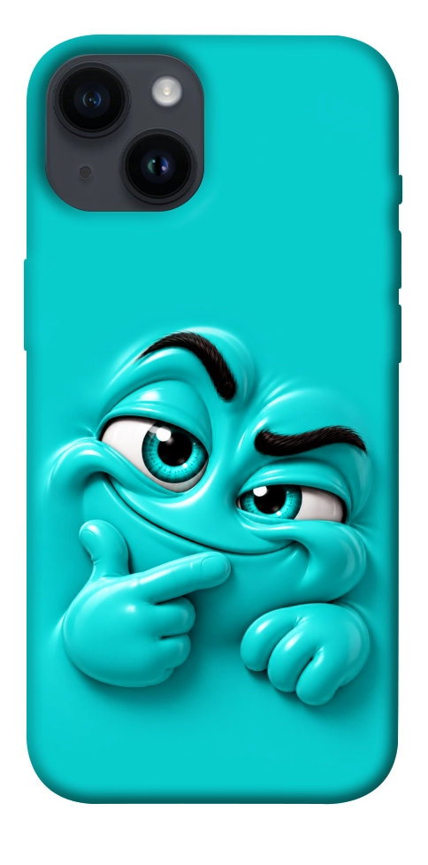 Чохол Бірюзовий-скептик для iPhone 14