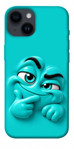 Чехол Бірюзовий-скептик для iPhone 14
