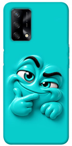 Чохол Бірюзовий-скептик для Oppo F19