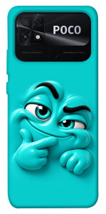 Чохол Бірюзовий-скептик для Xiaomi Poco C40