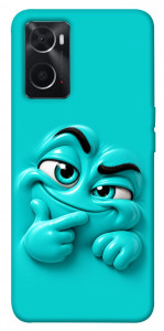 Чохол Бірюзовий-скептик для Oppo A76 4G