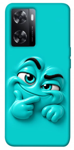 Чехол Бірюзовий-скептик для Oppo A57s