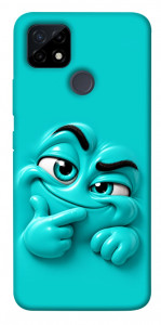 Чохол Бірюзовий-скептик для Realme C25Y