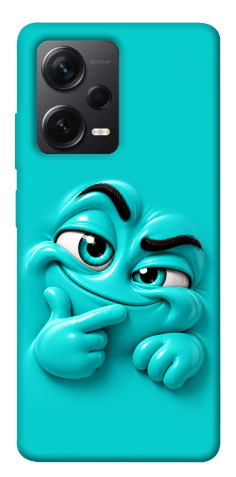 Чохол Бірюзовий-скептик для Xiaomi Redmi Note 12 Pro+