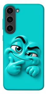 Чехол Бірюзовий-скептик для Galaxy S23