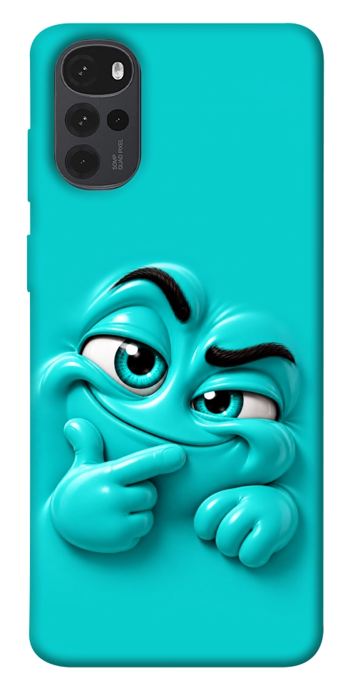 Чохол Бірюзовий-скептик для Motorola Moto G22