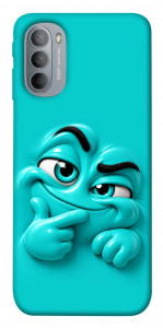 Чохол Бірюзовий-скептик для Motorola Moto G31
