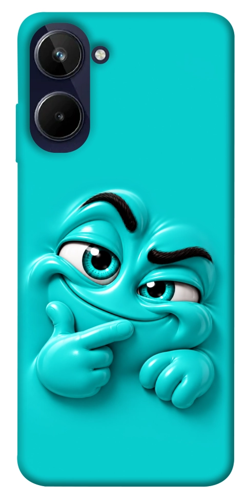 Чохол Бірюзовий-скептик для Realme 10 4G