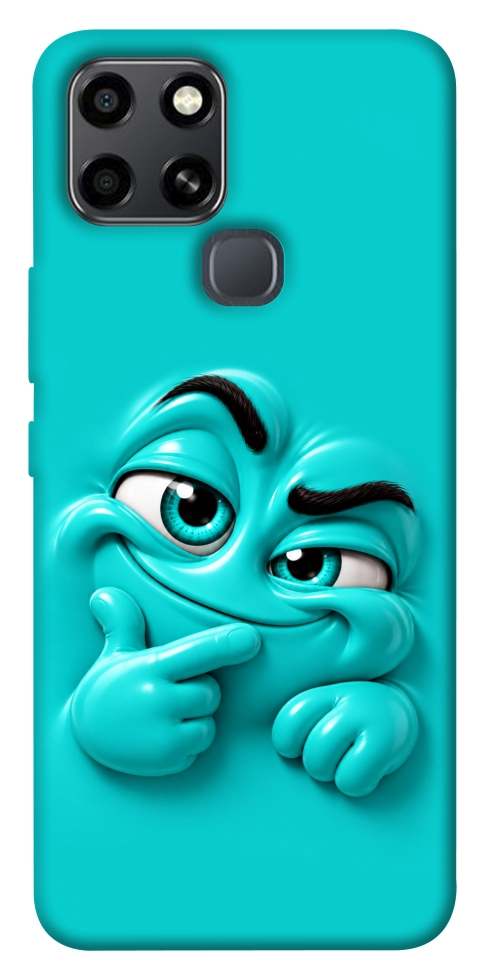 Чехол Бірюзовий-скептик для Infinix Smart 6