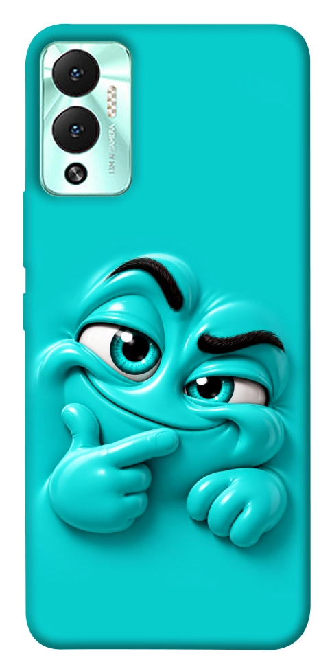 Чохол Бірюзовий-скептик для Infinix Hot 12 Play