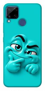 Чохол Бірюзовий-скептик для Realme C15