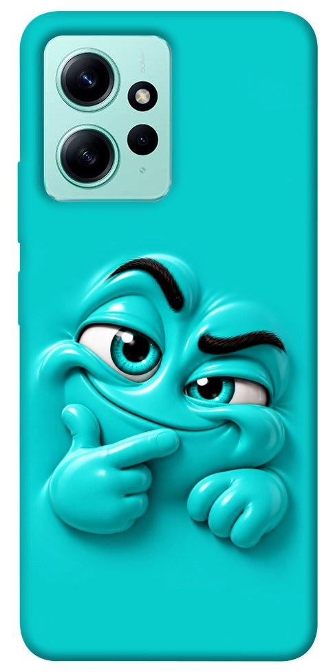 Чохол Бірюзовий-скептик для Xiaomi Redmi Note 12 4G
