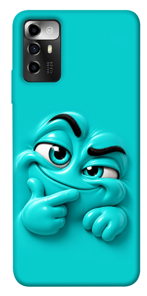 Чохол Бірюзовий-скептик для ZTE Blade A72