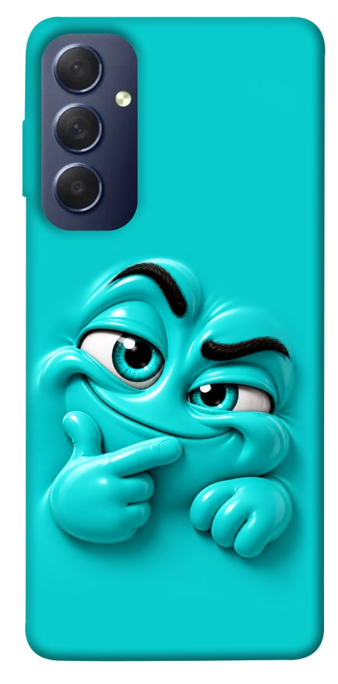 Чехол Бірюзовий-скептик для Galaxy M54 5G