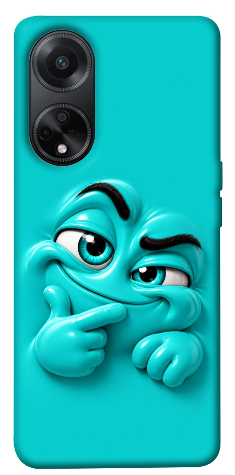 Чехол Бірюзовий-скептик для Oppo A98