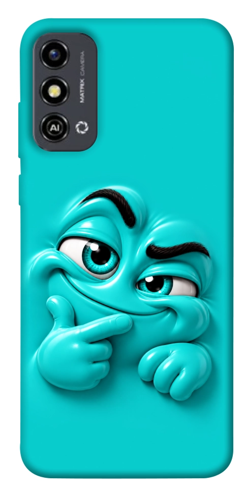 Чохол Бірюзовий-скептик для ZTE Blade A53