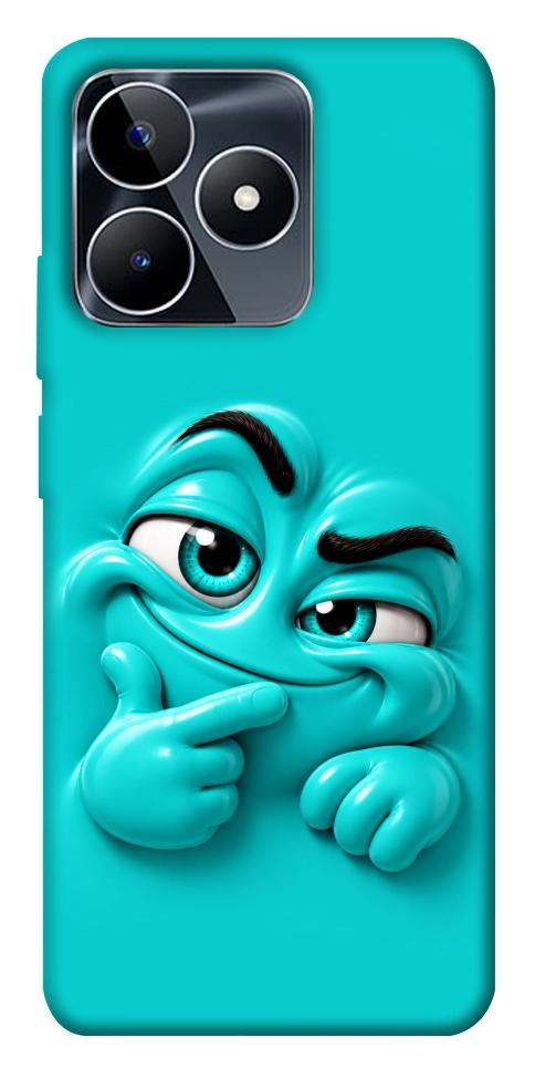 Чехол Бірюзовий-скептик для Realme C53