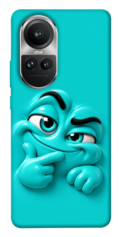 Чохол Бірюзовий-скептик для Oppo Reno 10