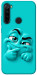 Чохол Бірюзовий-скептик для Xiaomi Redmi Note 8 2021