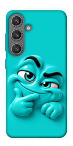 Чехол Бірюзовий-скептик для Galaxy S24+