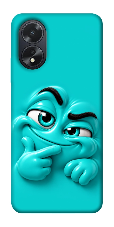 Чехол Бірюзовий-скептик для Oppo A38