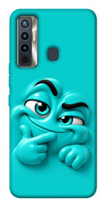 Чехол Бірюзовий-скептик для TECNO Camon 17