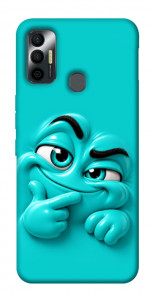 Чохол Бірюзовий-скептик для TECNO Spark 7