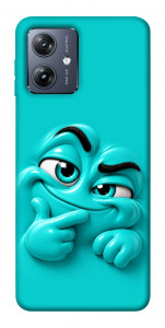 Чохол Бірюзовий-скептик для Motorola Moto G54