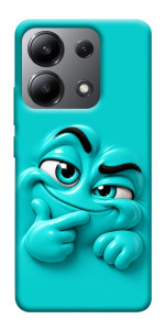 Чохол Бірюзовий-скептик для Xiaomi Redmi Note 13 4G