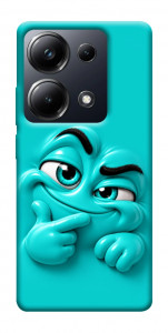 Чехол Бірюзовий-скептик для Xiaomi Poco M6