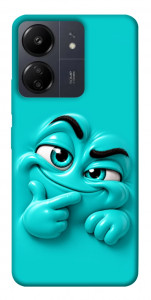 Чохол Бірюзовий-скептик для Xiaomi Poco C65