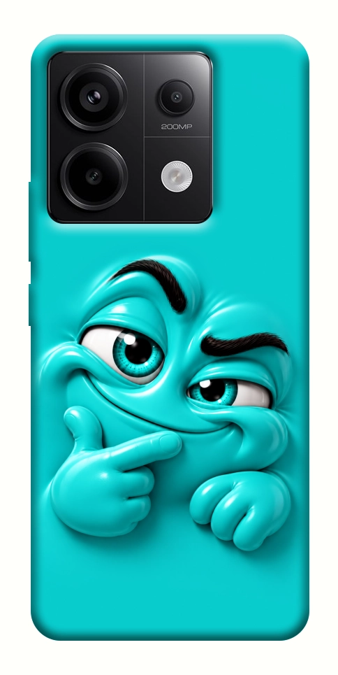Чехол Бірюзовий-скептик для Xiaomi Redmi Note 13 Pro 4G