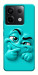 Чехол Бірюзовий-скептик для Xiaomi Redmi Note 13 Pro 4G