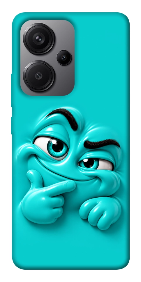 Чохол Бірюзовий-скептик для Xiaomi Redmi Note 13 Pro+