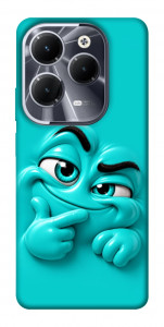 Чохол Бірюзовий-скептик для Infinix Hot 40 Pro