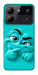 Чохол Бірюзовий-скептик для ZTE Blade A54 4G